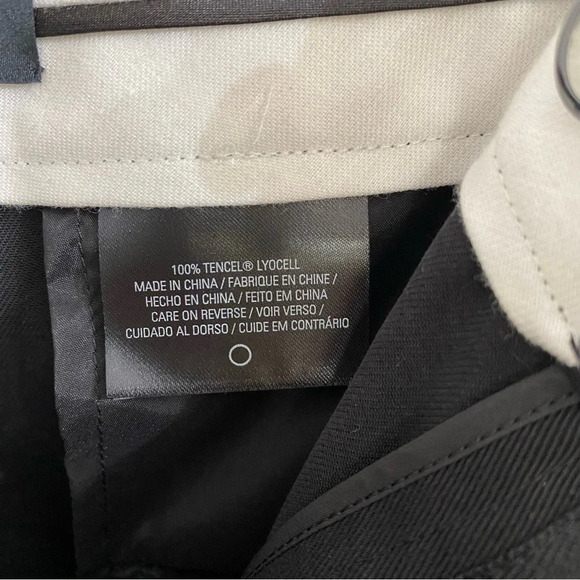 Elie Tahari Nordstrom NWT Black Pleated Cropped Pants Office Wear Work Size 4 - Picture 7 of 8